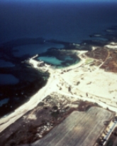 Aerial Photo of the Caesarea Harbor