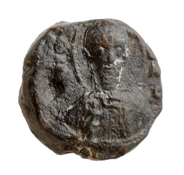 Picture of the seal. Photographic credit: Clara Amit, courtesy of the Israel Antiquities Authority