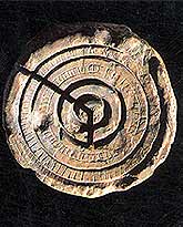 כנראה שעון שמש, חפץ שהיה בשימוש אצל תושבי קומראן