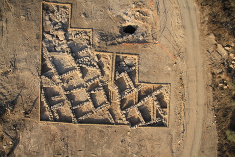 Aerial photographs. Photo credit: Skyview, courtesy of the Israel Antiquities Authority