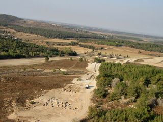 Aerial photographs. Photo credit: Skyview, courtesy of the Israel Antiquities Authority