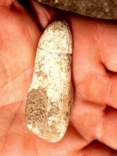 2. The phallic figurine. Photograph: Dr. Ya'akov Vardi, courtesy of the Israel Antiquities Authority