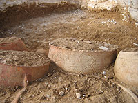 Photographs of 6,000 year old kraters