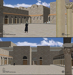 Snapshots from the Umayyad Virtual Model at the Davidson Center