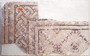 Fragment Mosaic Floor With Geometric Pattern  
 Photographer:Unknown