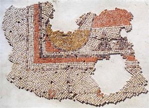 Fragment Mosaic Floor With Geometric Pattern  
 Photographer:Unknown