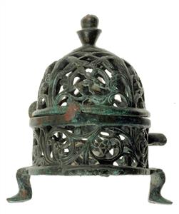 Base Censer With Vegetal Decoration