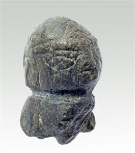 ראש צלמית דמויית אדם  
 צלם:קלרה עמית