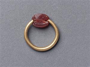 טבעת חותם חרפושית 
 צלם:מידד סוכובולסקי