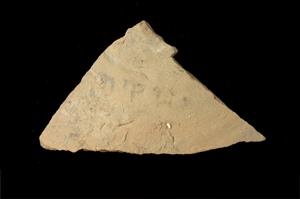 Ostracon Aramaic 
 Photographer:Yolovitch Yael