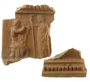 Fragments Altar Decorated in Relief  