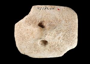 חותם טביעה (Stamp Seal) מעוטר בחריתה
צלם:יולוביץ יעל