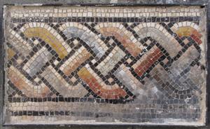Fragment Mosaic Floor With Geometric Pattern  
 Photographer:Davidov Nicky