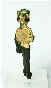 פסלון דמות חצי-אלוהית/אלוהית 
 צלם:קלרה עמית