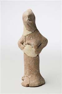 Pillar figurine Female Figure
 Photographer:Meidad Suchowolski
