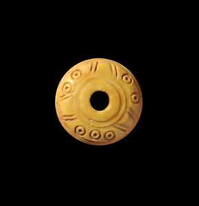 Spindle Whorl Engraved 
 Photographer:Yolovitch Yael