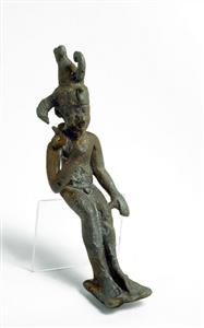 פסלון דמות אדם/חצי-אלוהית/אלוהית 
 צלם:קלרה עמית