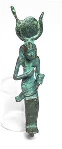 פסלון דמות חצי-אלוהית/אלוהית 
 צלם:קלרה עמית
