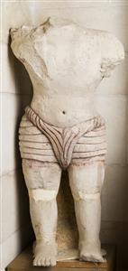 גוף פסל דמוי אדם  
 צלם:מידד סוכובולסקי