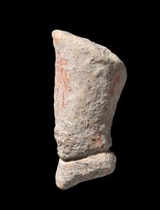 רגל צלמית מעוטר בדגם גיאומטרי
צלם:יולוביץ יעל
