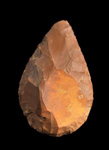 Flake Cordiform Hand Axe   
 Photographer:Yolovitch Yael