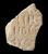 Fragment Slab (use unknown) Inscribed  