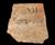 Ostracon Inscribed 