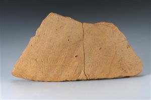 Ostracon Inscribed
Photographer:Koren Miki