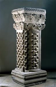 Pilaster Decorated in Relief
Photographer:Unknown