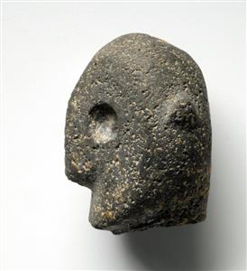 ראש צלמית דמויית אדם
 צלם:עמית קלרה