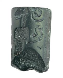 Cylinder Seal Assyrian
 Photographer:Clara Amit