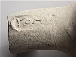 Handle Amphora Impressed with Stamp Seal
Photographer:Meidad Suchowolski