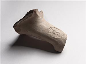 Handle Amphora Impressed with Stamp Seal 
 Photographer:Meidad Suchowolski