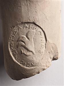 Handle Amphora Impressed with Stamp Seal
Photographer:Meidad Suchowolski