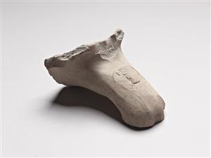Handle Amphora Impressed with Stamp Seal
Photographer:Meidad Suchowolski