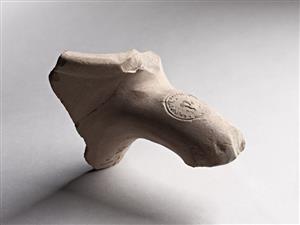 Handle Amphora Impressed with Stamp Seal
Photographer:Meidad Suchowolski