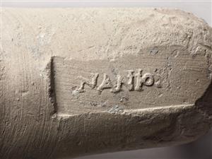 Handle Amphora Impressed with Stamp Seal
Photographer:Meidad Suchowolski