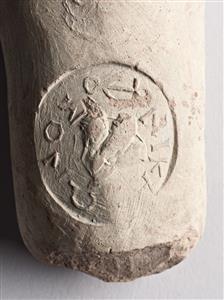 Handle Amphora Impressed with Stamp Seal 
 Photographer:Meidad Suchowolski