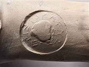 Handle Amphora Impressed with Stamp Seal
Photographer:Meidad Suchowolski