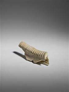 Fragment Worked Bone Engraved  
 Photographer:Meidad Suchowolski