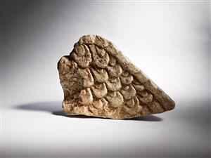 Fragment Lintel (door or window) Decorated in Relief  
 Photographer:Meidad Suchowolski