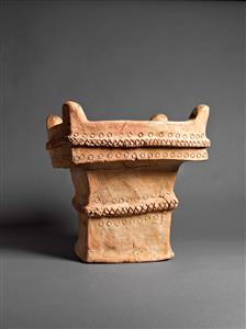 Horned Altar Decorated in Relief
Photographer:Meidad Suchowolski