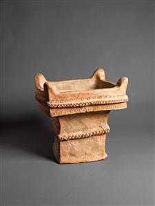 Horned Altar Decorated in Relief
Photographer:Meidad Suchowolski