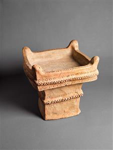 Horned Altar Decorated in Relief
Photographer:Meidad Suchowolski