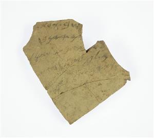 Ostracon Hebrew
Photographer:Clara Amit