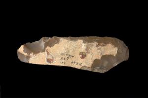 Knife (flint) Bifacial 
 Photographer:Yolovitch Yael
