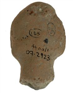Head Pillar figurine   