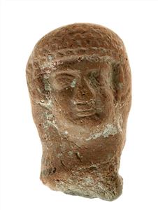 Head Pillar figurine