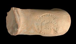 Handle Amphora Impressed with Stamp Seal
Photographer:Yolovitch Yael