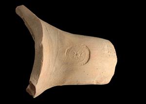Handle Amphora Impressed with Stamp Seal
Photographer:Yolovitch Yael